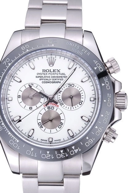 Aaa replica watch White Dial Stainless Bracelet Daytona Rolex 622542 Steel Cosmograph 0713